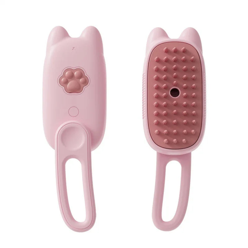 Brosse à vapeur électrique 3 en 1 pour animaux de compagnie